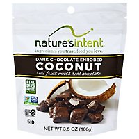 Natures Intent Coconut Dark Chocolate Covered - 3.5 OZ - Image 1