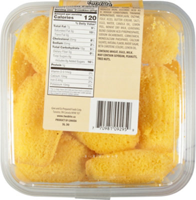 Two Bite Lemon Madeleine - 8 OZ - Image 6