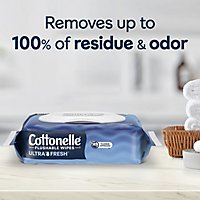 Cottonelle Fresh Care Flushable Wipes - 60 CT - Image 2