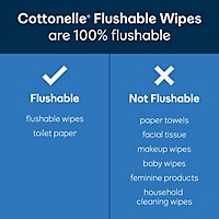 Cottonelle Fresh Care Flushable Wipes - 60 CT - Image 6