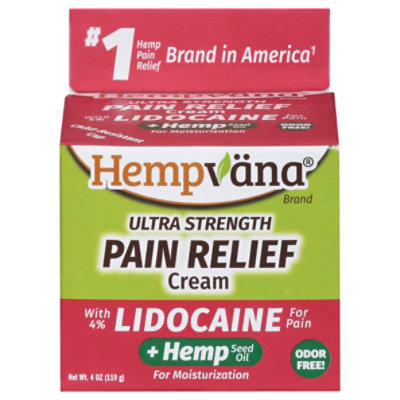 Hempvana Lidocaine Pain Cream Inline - EA - Image 3
