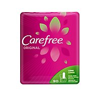 Carefree Orig Long To Go Liners - 90 CT - Image 2