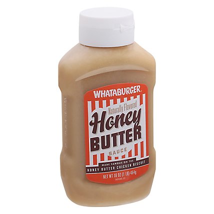 Whataburger Naturally Flavored Honey Butter Sauce 16 Ounces - 16 OZ - Image 1