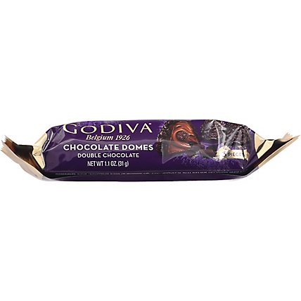 Godiva Chocolatier Domes Double Chocolate Low Wrap 3pc - 1.1 OZ - Image 6