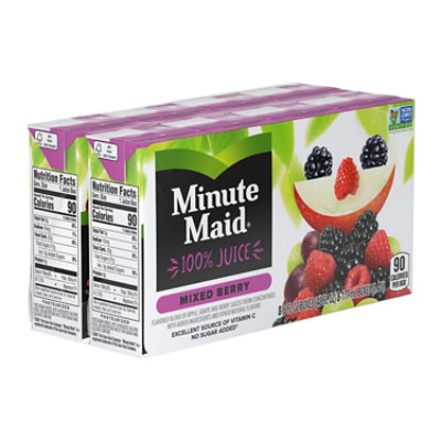 Minute Maid Mixed Berry Juice - 8-6 FZ