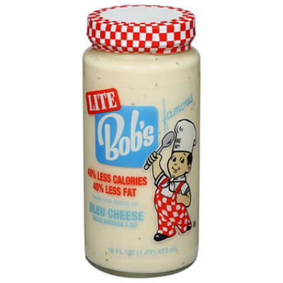 Bobs Big Boy Dressing Lite Bleu Cheese 16 FZ Safeway