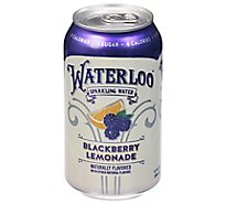 Waterloo Sparkling Water Blackberry Lemonade - 8 12 FL oz.