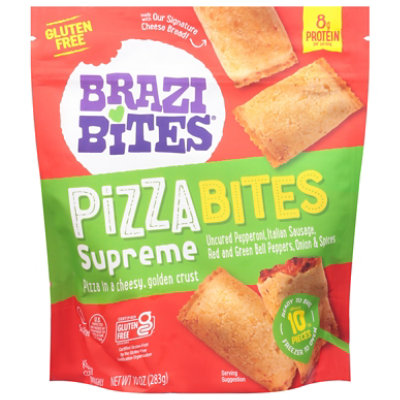Brazi Bites Pizza Supreme - 10 OZ