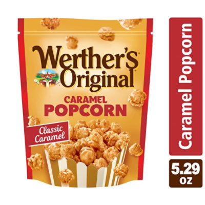Werther’s Original Caramel Popcorn Resealable Pouch - 5.29 Oz