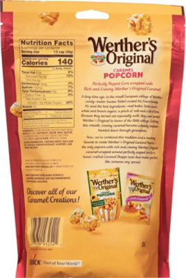 Werther’s Original Caramel Popcorn Resealable Pouch - 5.29 Oz - Image 5
