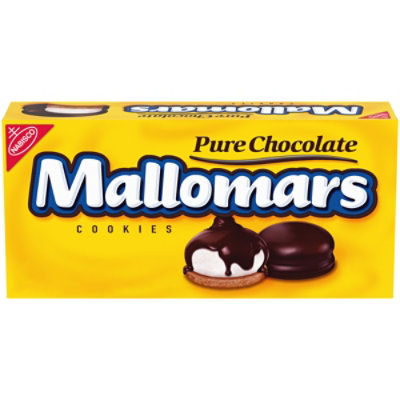 Mallomars Cookies Pure Chocolate - 8.2 OZ
