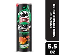 Pringles Crisps Scorchin Sour Cream & Onion  5.5oz. - EA