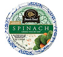 Boars Head Spinach Greek Yogurt Dip - 12 OZ