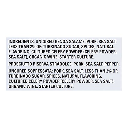 Boars Head Uncured Genoa Salame Prosciutto Riserva Stradolce - 6 OZ - Image 5