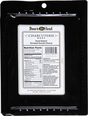 Boar's Head Hard Salami And Smoked Gouda Charcuterie Duet Tray - 6 OZ - Image 5