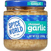 Spice World Garlic Chopped - 8 OZ - Image 2