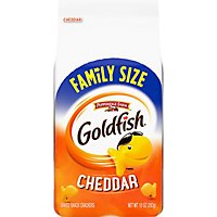 Pepperidge Farm Family Size Cheddar Goldfish Crackers Bag - 10 Oz - Image 2