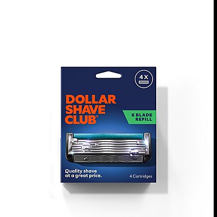 Dollar Shave Club 6 Blade Cartridge - EA - Image 2