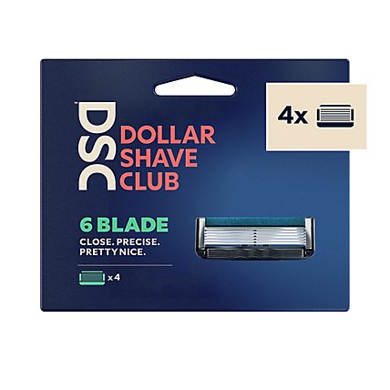 Dollar Shave Club 6 Blade Cartridge - EA - Image 1