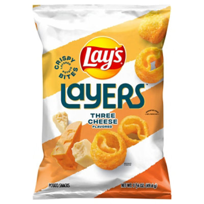 Lay's Potato Crisp Layers 3 Cheese - 1.75 OZ