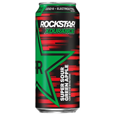 Rockstar Xdurance Super Sour Green Apple - 16 FZ