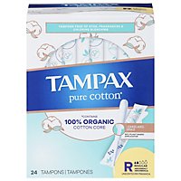 Tampax Pure Cotton Regular Tampons - 24 CT - Image 3