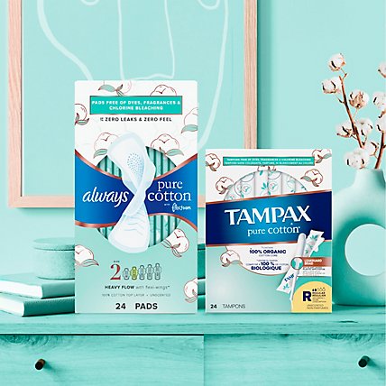 Tampax Pure Cotton Super Tampons - 24 CT - Image 4