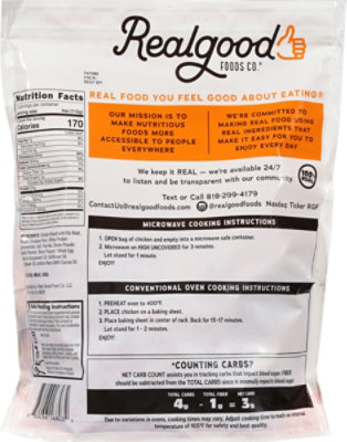 Real Good Foods Chicken Nuggets - 20 oz - Image 6