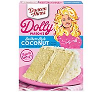 Duncan Hines Dolly Partons Favorite Southern Style Coconut Flavored Cake Mix - 15.25 Oz