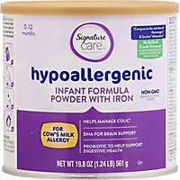 Signature Care Infant Formula Hypoallergenic - 19.8 OZ - Image 2
