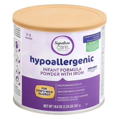 Signature Care Infant Formula Hypoallergenic - 19.8 OZ