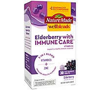 Nature Made Wellblends Elderberry With Immunecare 30 Fast Dissolve Tablets - 30 CT