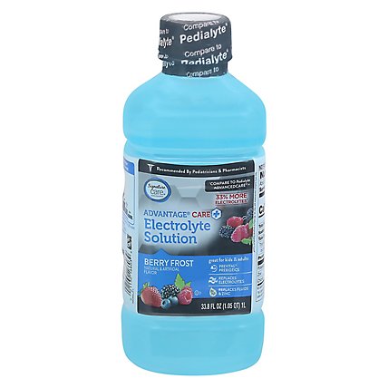 Signature Care Electrolyte Advanced Care Berry Frost - 33.8 FZ - Image 3