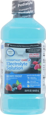 Signature Select/Care Electrolyte Advanced Care Berry Frost - 33.8 Fl. Oz. - Image 2