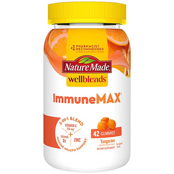 Nature Made Wellblends ImmuneMAX Gummies - 42 Count