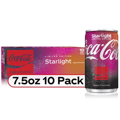 Coca-cola Starlight Fridge Pack Cans - 10-7.5 FZ