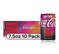 Coca-cola Starlight Fridge Pack Cans - 10-7.5 FZ