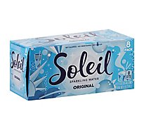 Soleil Sparkling Water Original - 8-12 Fl. Oz.
