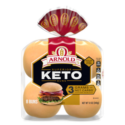 Arnold Keto Hamburger Buns - 12 Oz - Image 1