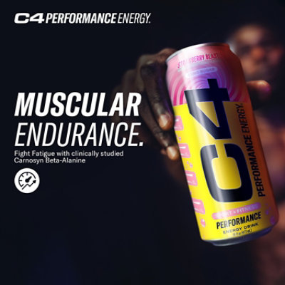 C4 Performance Energy Strawberry Blast - 16 FZ - Image 5