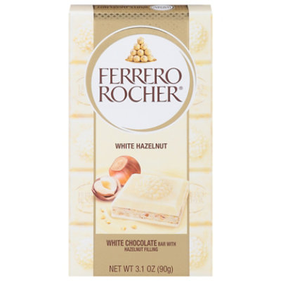 Ferrero Rocher White Hazelnut 90g Tablet - EA