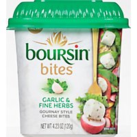Borusin Gournay Style Garlic & Fine Herbs Cheese Bites - 4.23 Oz - Image 2