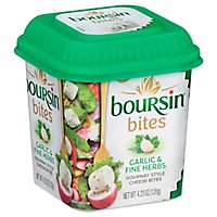 Borusin Gournay Style Garlic & Fine Herbs Cheese Bites - 4.23 Oz - Image 1