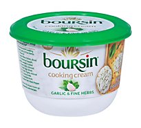 Boursin Garlic & fine Herbs Cooking Cream - 8.47 OZ