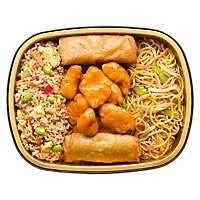 Ready Meals Family Orange Chicken With Egg Roll - EA - Image 1