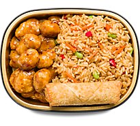 Ready Meals General Tso Chicken W/Fried Rice & Egg Roll - Ea