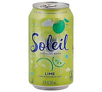 Signature Select Soleil Water Sparkling Lime - 12 FZ