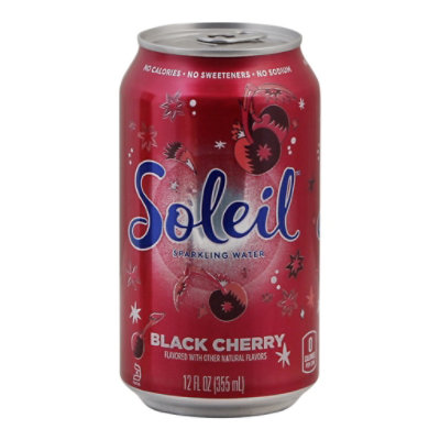 Signature Select Soleil Water Sparkling Black Cherry - 12 FZ - Image 3