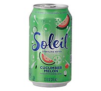 Signature Select Soleil Water Sparklng Cucumber Melon - 8-12 FZ