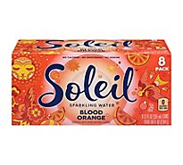 Soleil Sparkling Water Blood Orange - 8-12 Fl. Oz.